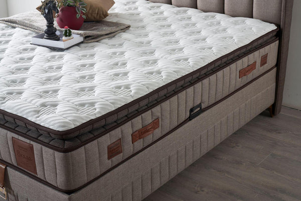 Комплект тапицирано легло и матрак BRAGA