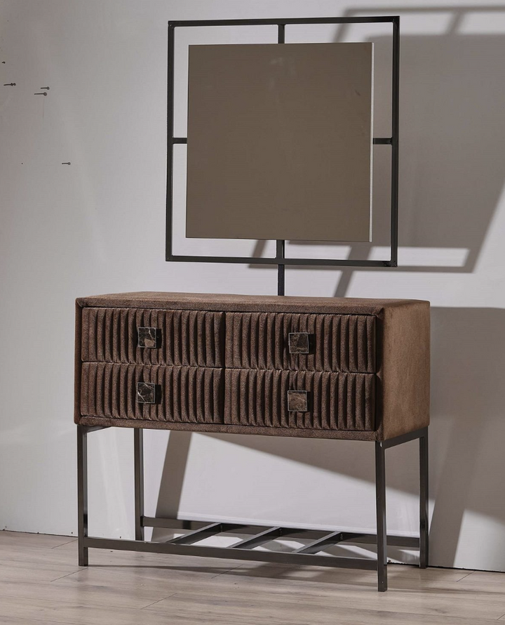 Тоалетка с огледало BROWN DIAMOND